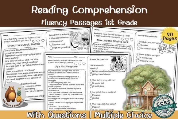 Download 1st Grade Reading Comprehension Passages - 1st grade Collection
