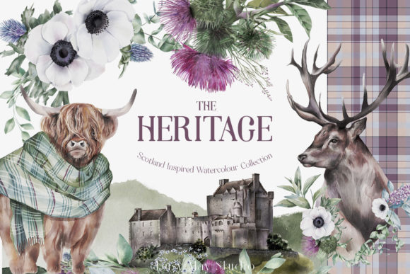 Download Scotland Inspired Watercolour Collection - Inspired Collection