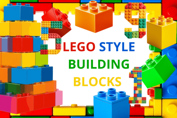 Download Lego-Inspired Numbers &amp; Bricks Set - Inspired Collection